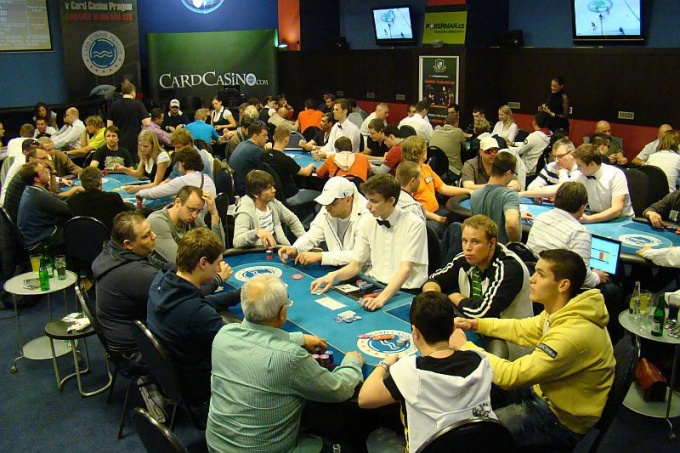 Poker room